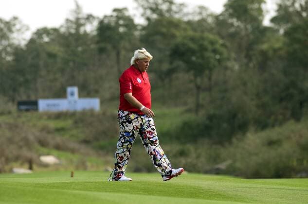 Oct. 27, 2013 - Oct 27, 2013; Shanghai, CHINA; John Daly of the U.S. during the final round of the BMW Masters at Lake Malaren Golf Club. BMW Masters Golf Tournament  - ZUMAs11