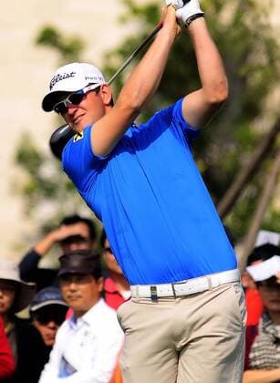 Oct. 27, 2013 - Oct 27, 2013; Shanghai, CHINA; Bernd Wiesberger of Austria during the final round of the BMW Masters at Lake Malaren Golf Club. BMW Masters Golf Tournament  - ZUMAs11