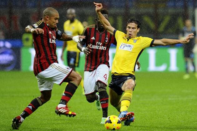 Serie A AC Milan - Lazio Rom Hernanes-Nigel De Jong 