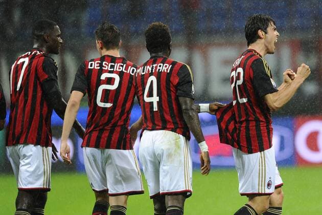 Serie A AC Milan - Lazio Rom gol Ricardo Kaka 