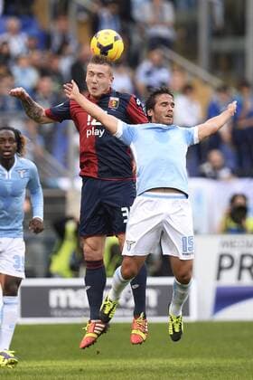 Juraj Kucka Alvaro Gonzalez - Lazio Roma vs Genoa CFC 1893 FC - FotoxAndreaxStaccioli Insidefoto andreaxstaccioli
