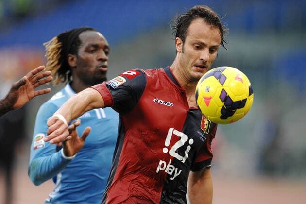 Alberto Gilardino Genoa Roma 03-11-2013 Stadio Olimpico Football Calcio 2013 2014 Serie A Lazio vs Lazio Rom vs CFC Genua 1893 (FC) AntoniettaxBaldassarre