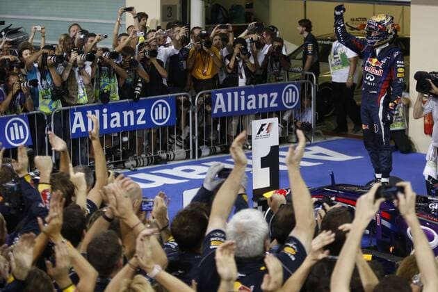 Motorsports: FIA Formula One World Championship 2013, Grand Prix of Abu Dhabi, 1 Sebastian Vettel (GER, Infiniti Red Bull Racing), xHOCHxZWEIx