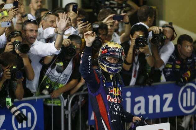 Motorsports: FIA Formula One World Championship 2013, Grand Prix of Abu Dhabi, 1 Sebastian Vettel (GER, Infiniti Red Bull Racing), xHOCHxZWEIx