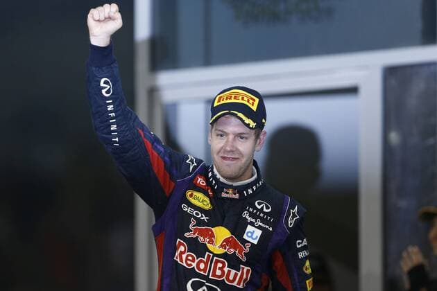 Motorsports: FIA Formula One World Championship 2013, Grand Prix of Abu Dhabi, 1 Sebastian Vettel (GER, Infiniti Red Bull Racing), xHOCHxZWEIx