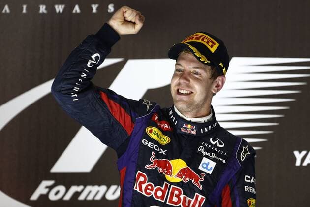 Motorsports: FIA Formula One World Championship 2013, Grand Prix of Abu Dhabi, 1 Sebastian Vettel (GER, Infiniti Red Bull Racing), xHOCHxZWEIx