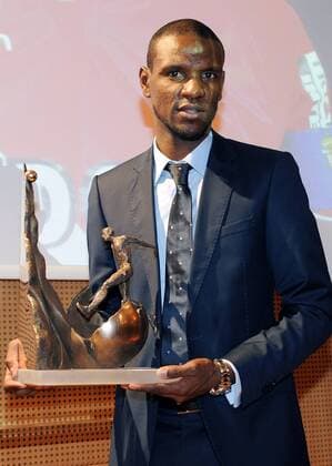 Mailand 04 11 2013 - Sportlerehrung - Il bello del calcio - : Eric Abidal 