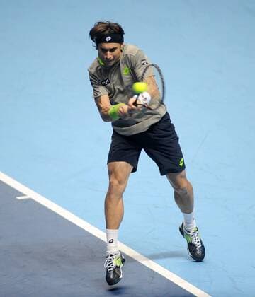 Tennis - 2013 ATP Tennis Herren World Tour Finals at The O2 - Day Two David Ferrer - Spain 