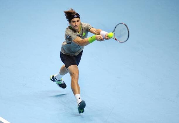 Tennis - 2013 ATP Tennis Herren World Tour Finals at The O2 - Day Two David Ferrer - Spain 