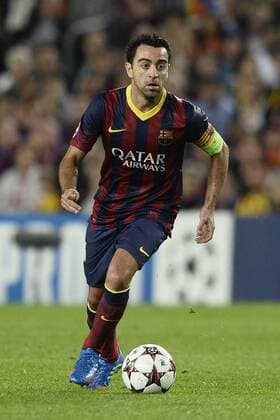 Barcelona, 06.11.2013 - UEFA Champions League 2013 2014 - FC Barcelona (Barca) vs AC Milan - Xavi Hernandez 