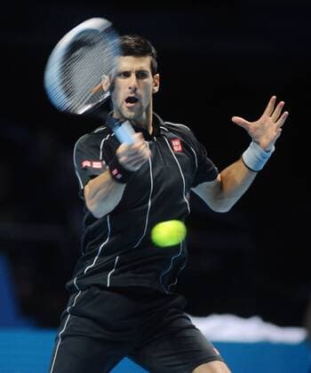 Tennis - 2013 ATP Tennis Herren World Tour Finals at The O2 - Novak Djokovic 