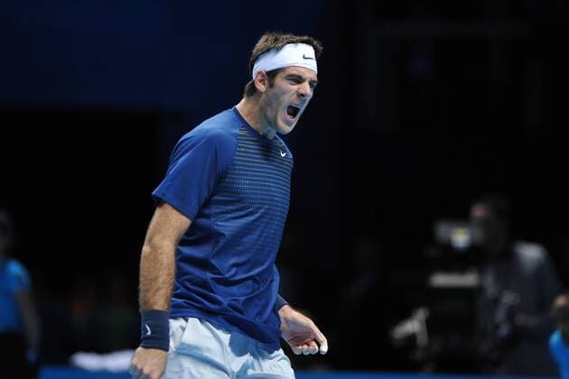 Juan Martin Del Potro (Arg) TENNIS : Masters - Londres - ATP Tennis Herren - 08 11 2013 TennisMagazine Panoramic 