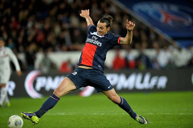 Zlatan Ibrahimovic (psg) FOOTBALL : Paris Saint Germain (PSG) vs. OGC Nizza - Ligue 1 - 09 11 2013 AnthonyBIBARD FEP Panoramic 