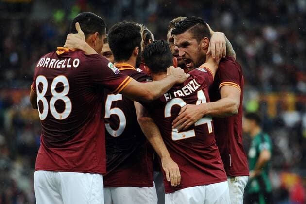 Alessandro Florenzi Roma - Serie A 2013 2014 - AS Roma vs Sassuolo Calcio - AntoniettaxBaldassarre