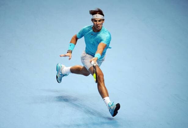 Tennis - 2013 ATP Tennis Herren World Tour Finals at The O2 - Day Seven SemiFinal - Rafael Nadal - Spain COLORSPORT ANDREW COWIE 