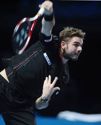 Tennis - 2013 ATP Tennis Herren World Tour Finals at The O2 - Day Seven Semi final - Stanislas Wawrinka - Sui 