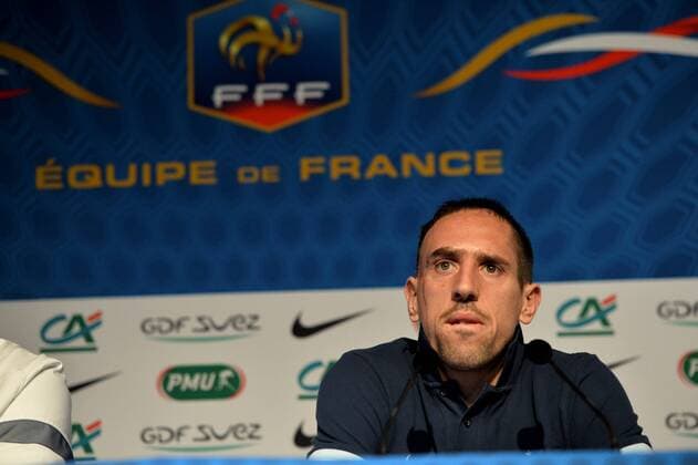 Franck Ribery FOOTBALL: PK France - 11 11 2013 xAnthonyBIBARDxFEPx 