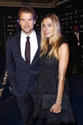Jens Lehmann mit Ehefrau Conny bei der 9. Verleihung vom Laureus Medien Preis 2013 im Hotel Grand Tirolia. Kitzbühel, 11.11.2013 Foto:xS.xGabschx xFuturexImage