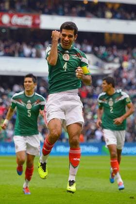 DISTRITO FEDERAL, MEXICO - NOVIEMBRE 13: Rafael Marquez - Mexiko - Neuseeland. (Foto: Elizabeth Fuentes JAM MEDIA) 