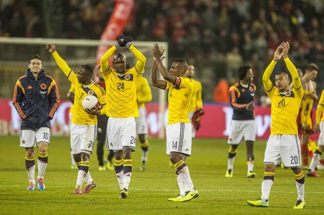 Brussels, Belgium vs Colombia On this picture : ReportersxMichelxGouverneur 