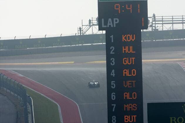 15.11.2013- Freies Training - USA Grand Prix - Formel 1in Austin Texas 