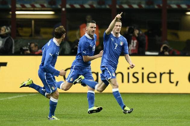 Milano, 15.11.2013 - Friendly 2013 - Italy vs Germany - Ignazio Abate 