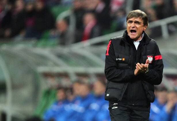 Wroclaw, 15.11.2013 - Friendly 2013 - Poland vs Slovakia - coach ADAM NAWALKA -  131115MIN035