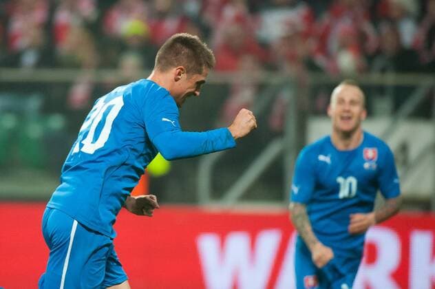 Wroclaw, 15.11.2013 - Friendly 2013 - Poland vs Slovakia - NA 0-2 ROBERT MAK -  20131115_PF_PA015
