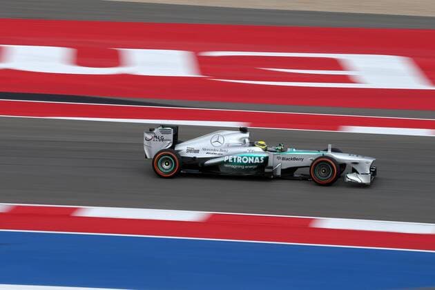 Motorsports: FIA Formula One World Championship 2013, Grand Prix of United States, 9 Nico Rosberg (GER, Mercedes AMG Petronas F1 Team), xHOCHxZWEIx