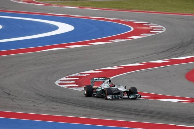 Motorsports: FIA Formula One World Championship 2013, Grand Prix of United States, 10 Lewis Hamilton (GBR, Mercedes AMG Petronas F1 Team), xHOCHxZWEIx