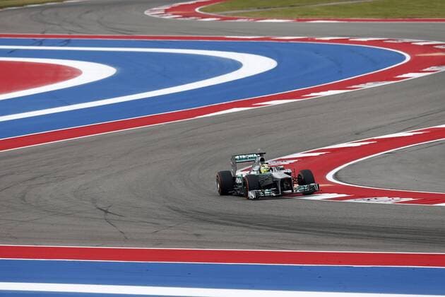 Motorsports: FIA Formula One World Championship 2013, Grand Prix of United States, 9 Nico Rosberg (GER, Mercedes AMG Petronas F1 Team), xHOCHxZWEIx