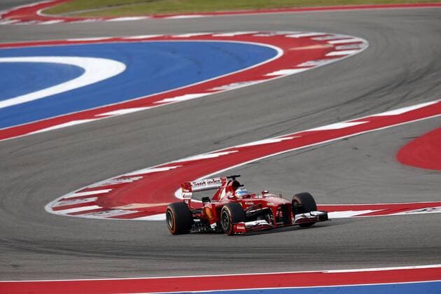 Motorsports: FIA Formula One World Championship 2013, Grand Prix of United States, 3 Fernando Alonso (ESP, Scuderia Ferrari), xHOCHxZWEIx