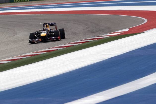 16.11.2013- Free Practice 3, Sebastian Vettel (GER) Red Bull Racing RB9 