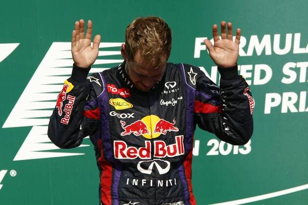 Motorsports: FIA Formula One World Championship 2013, Grand Prix of United States, 1 Sebastian Vettel (GER, Infiniti Red Bull Racing), xHOCHxZWEIx