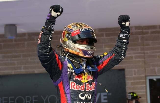 Sebastian Vettel; Red Bull Racing, Sieg Nr.7 in Folge, USA in Austin Circuit of The Americas, 17.11.2013, Sebastian Vettel; formula 1 GP, USA,