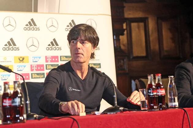 Bundestrainer Joachim Löw (D) - Pressekonferenz der Nationalmannschaft