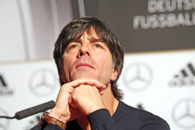 Bundestrainer Joachim Löw (D) - Pressekonferenz der Nationalmannschaft