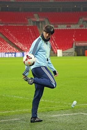 Bundestrainer Joachim Löw (D) - Abschlusstraining der Nationalmannschaft im Wembley Stadium