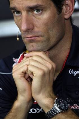 21.11.2013- Press conference, Mark Webber (AUS) Red Bull Racing RB9 