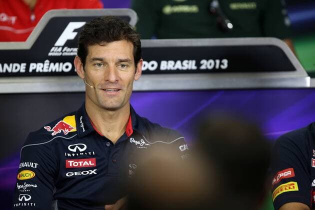 21.11.2013- Mark Webber (AUS) Red Bull Racing RB9 