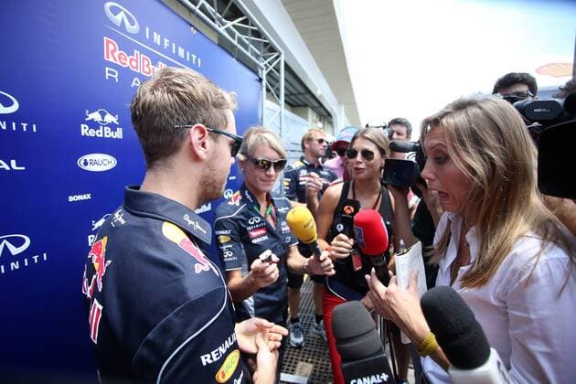 21.11.2013- Sebastian Vettel (GER) Red Bull Racing RB9 