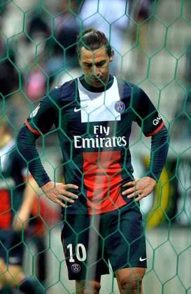Zlatan Ibrahimovic (psg) FOOTBALL : Stade Reims vs Paris Saint Germain PSG - Ligue 1 - 23 11 2013 AnthonyBIBARD FEP Panoramic 