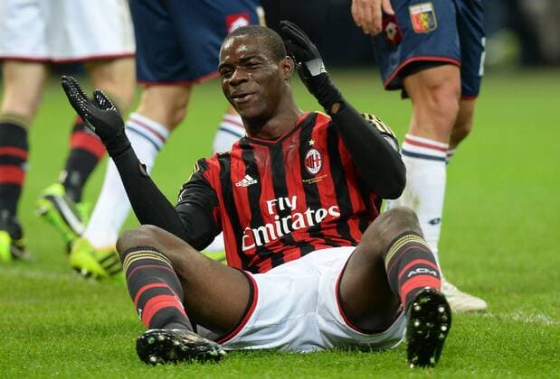 Football - soccer: Serie A, AC Mailand - Sampdoria Genua, mario balotelli xHOCHxZWEIx xItalyxPhotoxPressx 