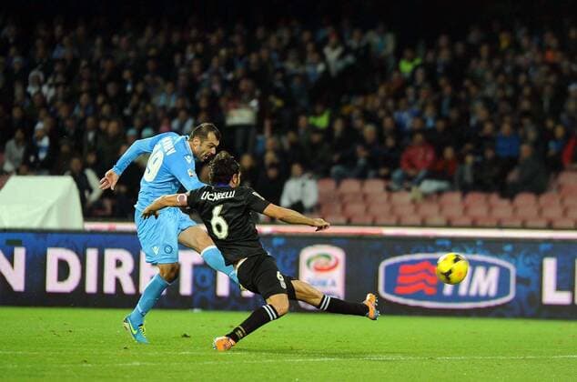 Football - soccer: Serie A, SSC Neapel - FC Parma, Goran Pandev xHOCHxZWEIx xItalyxPhotoxPressx 