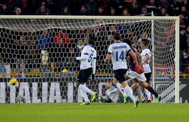 IPP20131124 Football - soccer: Serie A, FC Bologna - Inter Mailand, Panagiotis Kone xHOCHxZWEIx xItalyxPhotoxPressx 