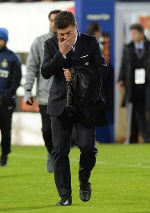 IPP20131124 Football - soccer: Serie A, FC Bologna - Inter Mailand, Walter Mazzarri - Coach Inter - xHOCHxZWEIx xItalyxPhotoxPressx 