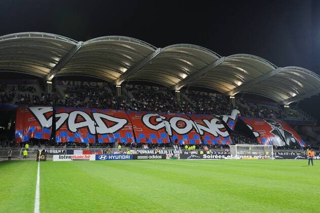 Fans Olympique Lyon, Stade Gerland- Ligue 1 - 23 11 2013 FredericChambert 