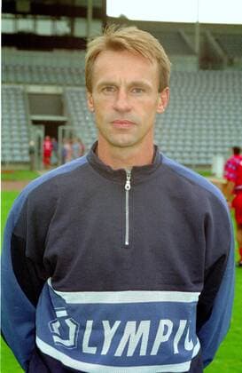 Fußball, Trainerhistorie, Wuppertaler SV Oberliga Nordrhein, Saison 1999 2000, Fototermin Wuppertaler SV, 16.08.1999,-- Frantisek Straka (Trainer Wuppertaler SV) Portrait