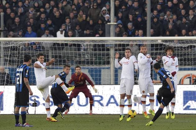 Davide Brivio Atalanta, goal celebration - Bergamo 01-12-2013 Stadio Azzurri d Italia - Football Calcio 2013 2014 Serie A - Atalanta Bergamo vs AS Roma - lucianaxognibene
