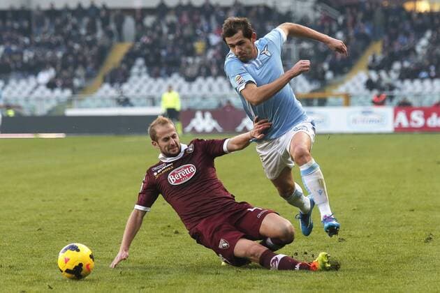 Migjen Basha Torino, Senad Lulic - 08-12-2013 - 2013 2014 Serie A, FC Turin - Lazio Rom , Foto MarcoxBertorello Insidefoto MarcoxBertorello